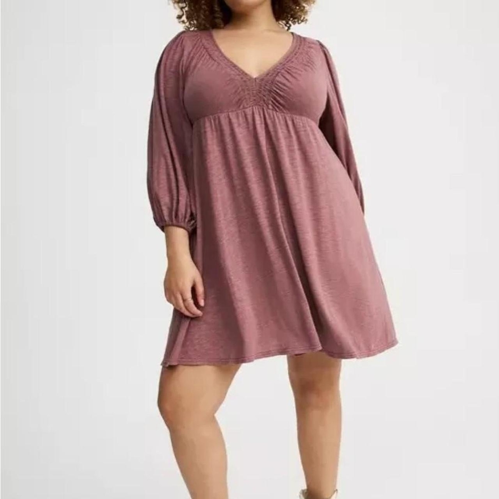 Torrid Long Sleeve Casual Dress